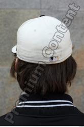 Head Man White Casual Caps & Hats Slim